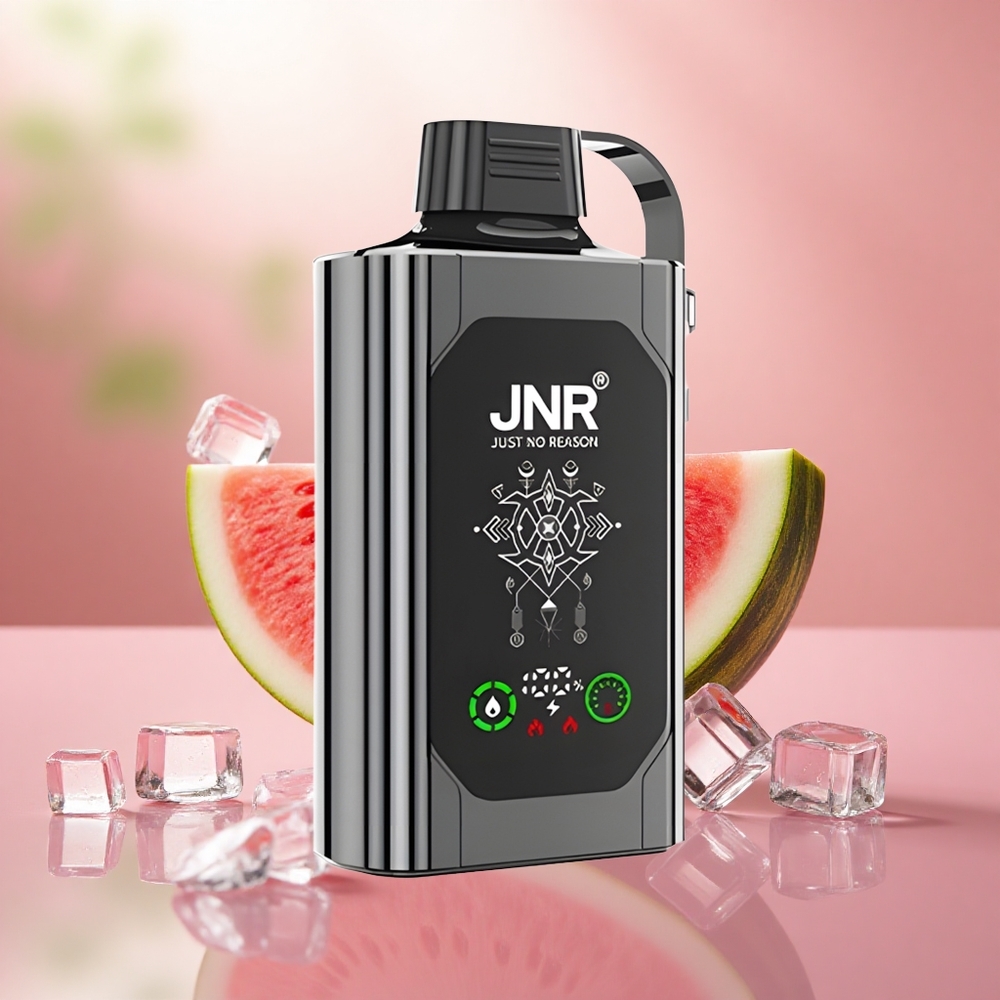 Tembikai Ais JNR Shisha Hookah Box 20500 Puffs 25ml Gegelung Dwi Mesh Type-C Quick Charge