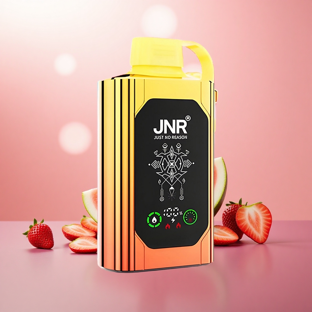 Tembikai Strawberry Bubblegum JNR Shisha Hookah Box 20500 Puffs Gegelung Dwi Mesh Type-C Quick Charge