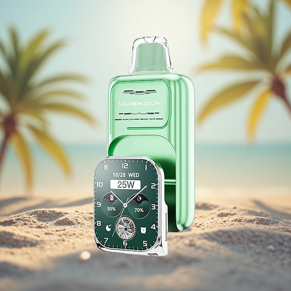 Pudina Miami JNR VapeWatch 30000 Puff 19mL Gegelung Dwi Mesh