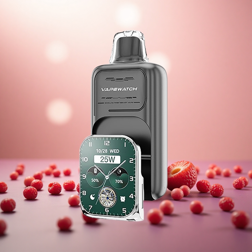 Triple Berry JNR VapeWatch 30000 Puff Gegelung Dwi Mesh Vape Sekali Pakai