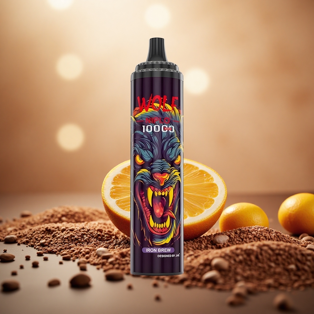 Brew Besi JNR Wolf Niplo 10000 Puff 20ml Jenis-C Pantas