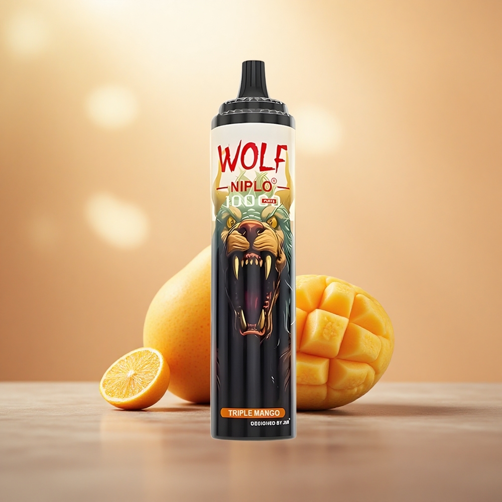 Mangga Tiga JNR Wolf Niplo 10000 Puff 1.0 Ohm Mesh Coil