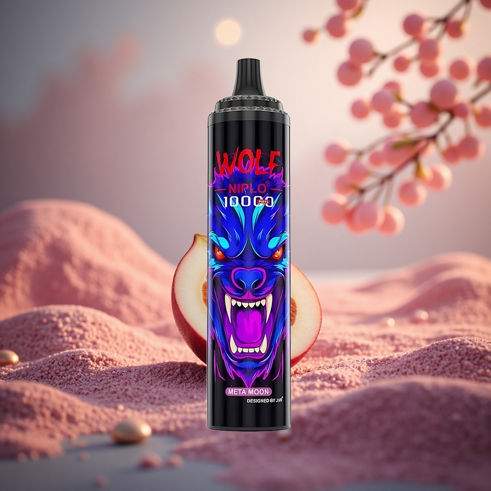 Meta Moon JNR Wolf Niplo 10000 Puff 20ml Jenis-C Pantas