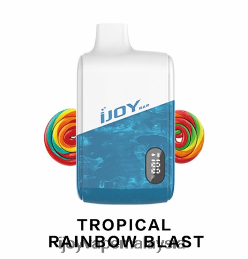 iJOY Bar IC8000 pakai buang 264RJ4197 - iJOY Vape Shop letupan pelangi tropika