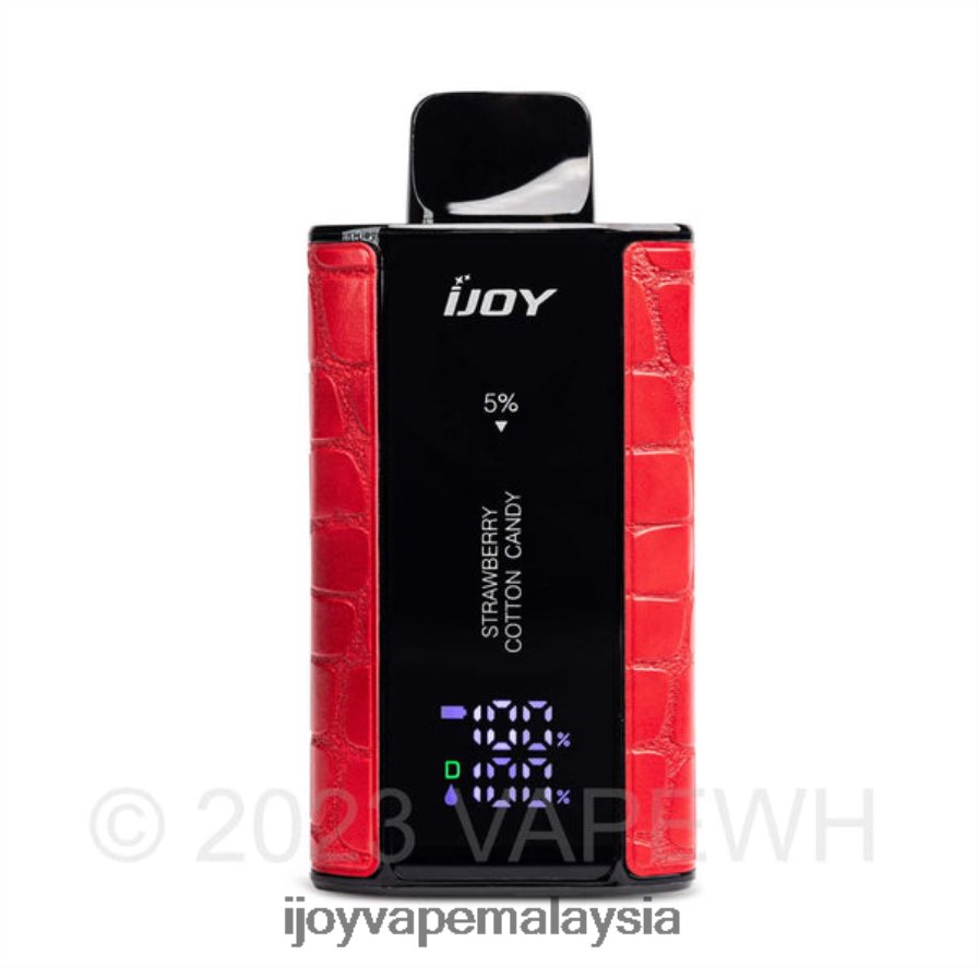 iJOY Captain 10000 vape 264RJ446 - iJOY Bar Review gula-gula kapas strawberi