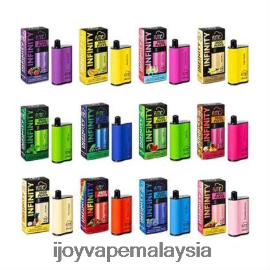 iJOY Fume Infinity pakai buang 3500 sedutan | 12ml 264RJ4103 - iJOY Vape Flavors ais pudina