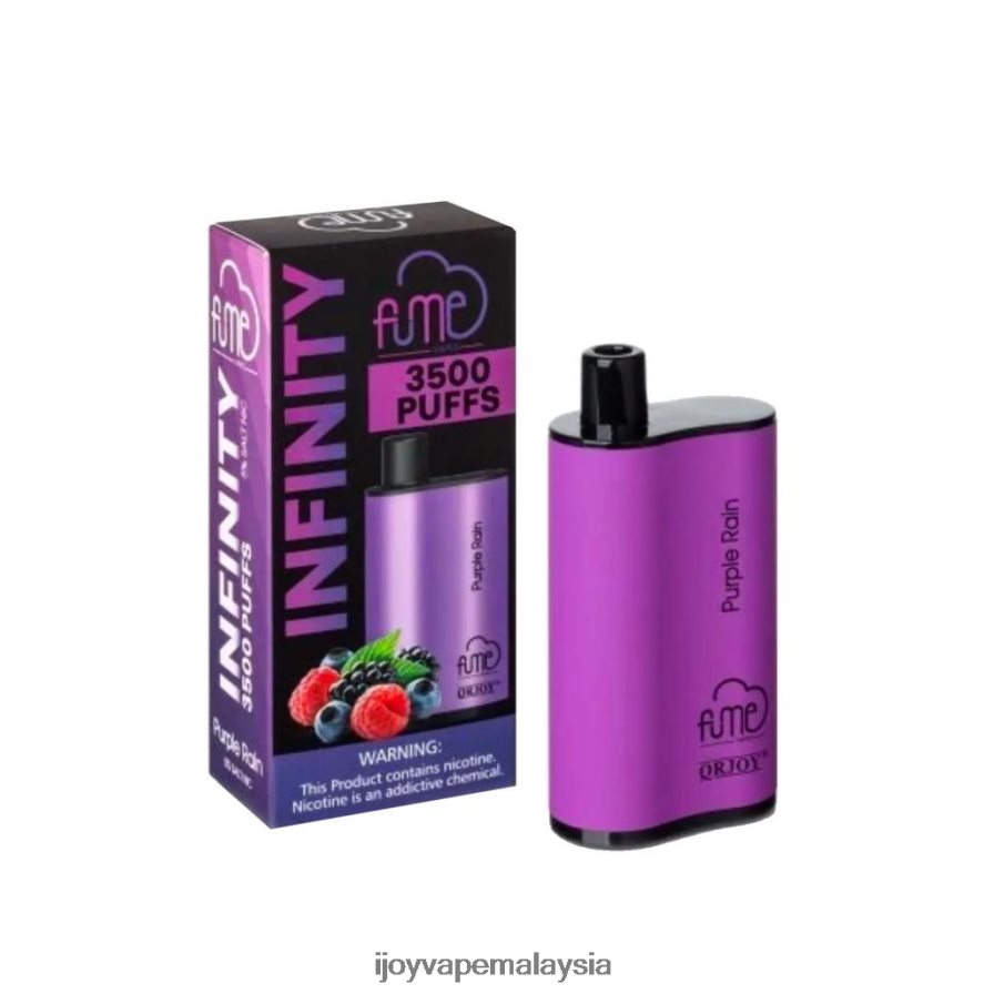iJOY Fume Infinity pakai buang 3500 sedutan | 12ml 264RJ4106 - iJOY Bar Review hujan ungu