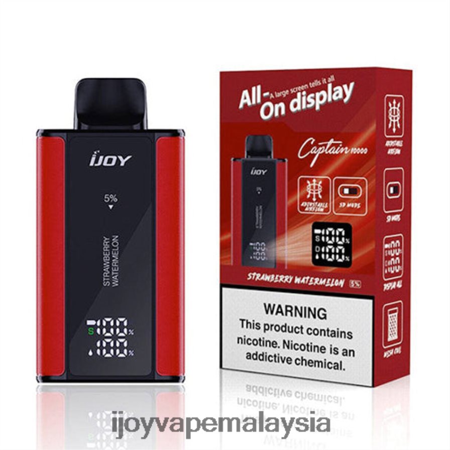 iJOY Bar Captain pakai buang 264RJ497 - iJOY Vape Shop tembikai strawberi